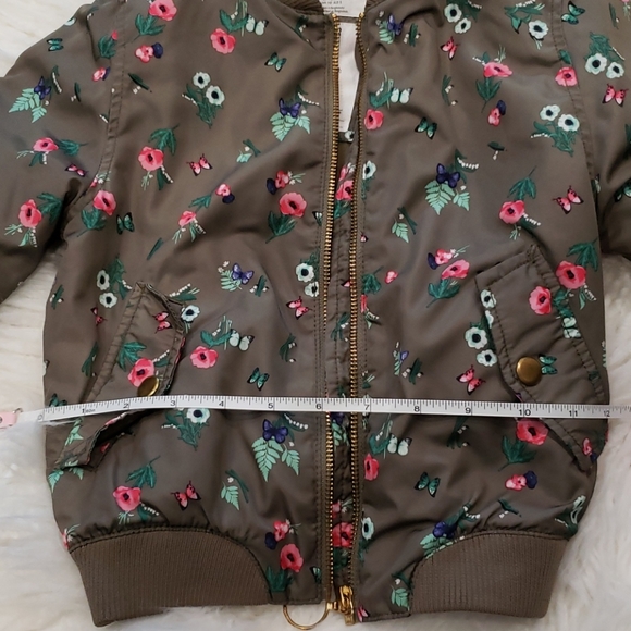 H&M USA 4-5 Youth Floral Print Jacket - Picture 11 of 14
